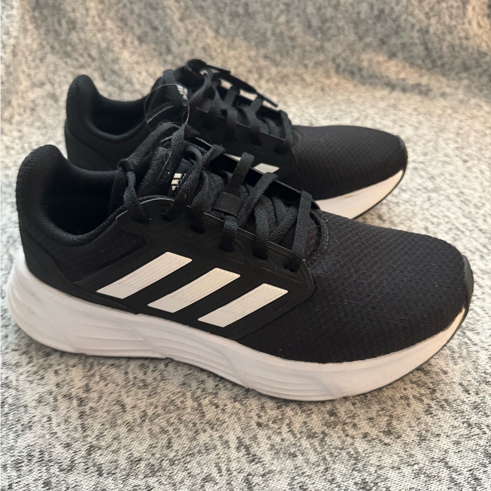 Adidas Classic Black and White Running Shoes
